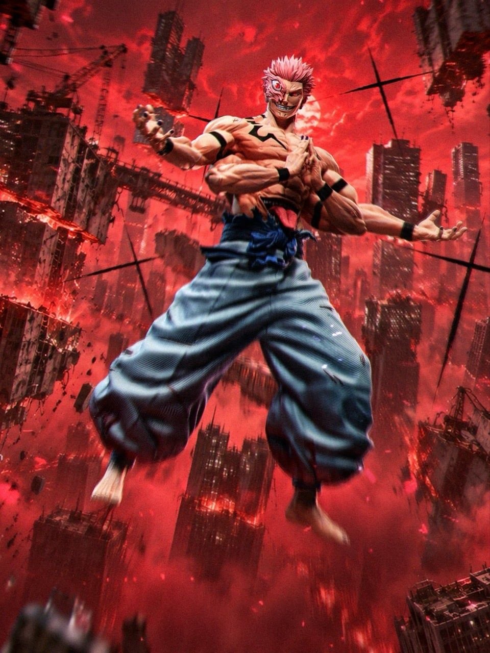 JJKing Studio - Ryomen Sukuna Jujutsu Kaisen