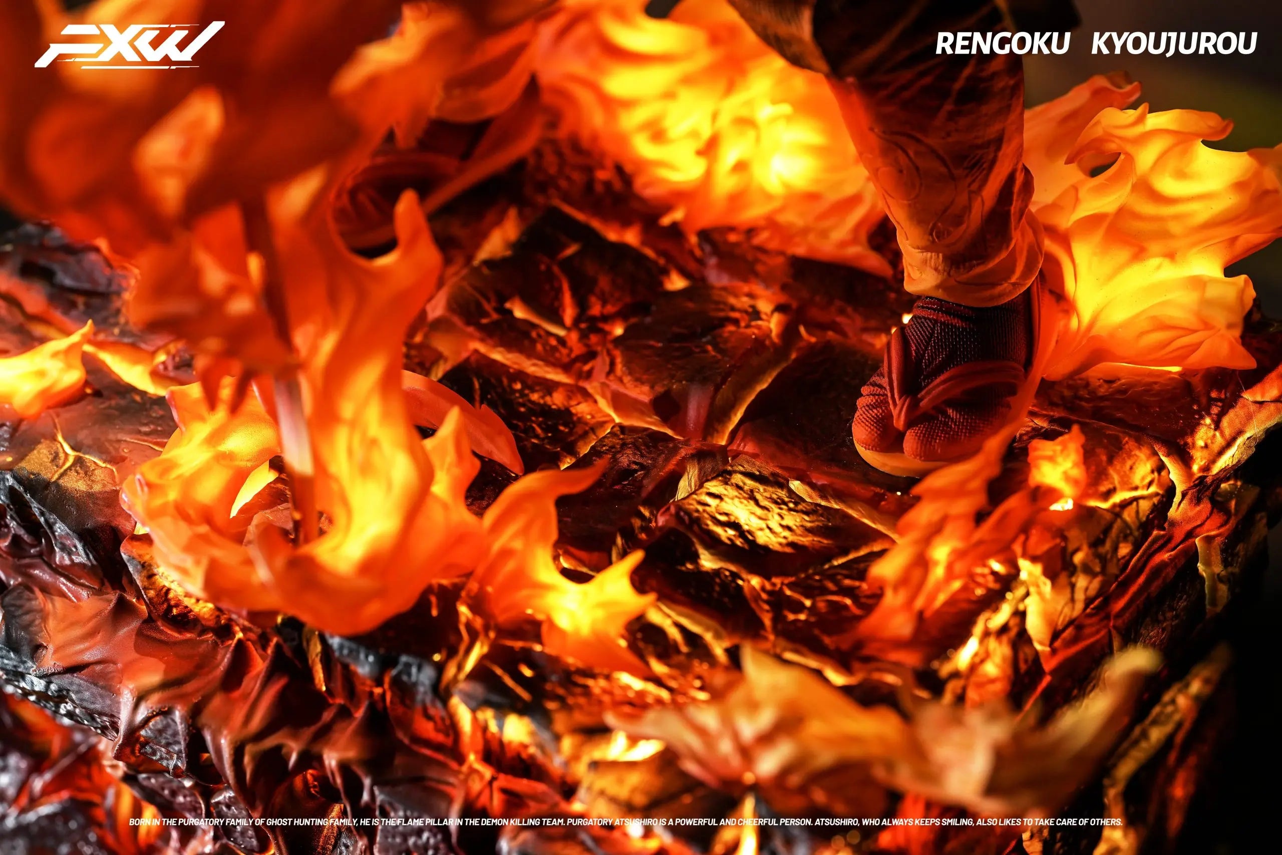 FXW Studio - Demon Slayer Nine Hashira Series Flame Hashira Rengoku Kyojuro