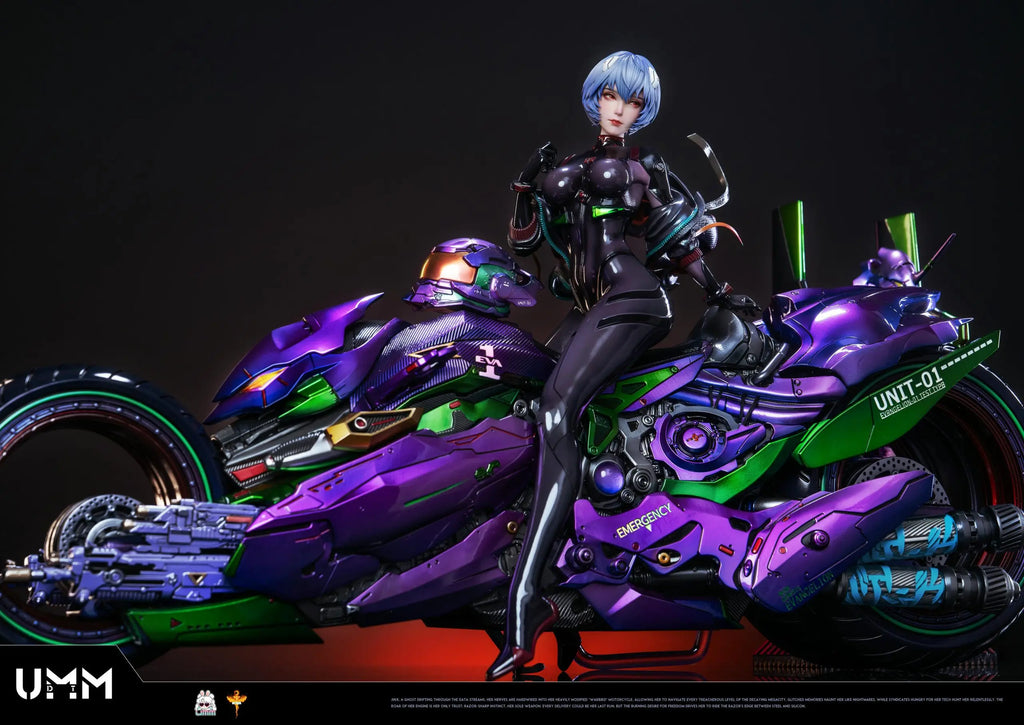 DT Studio - Neon Genesis Evangelion Ayanami Rei sci-fi motorcycle