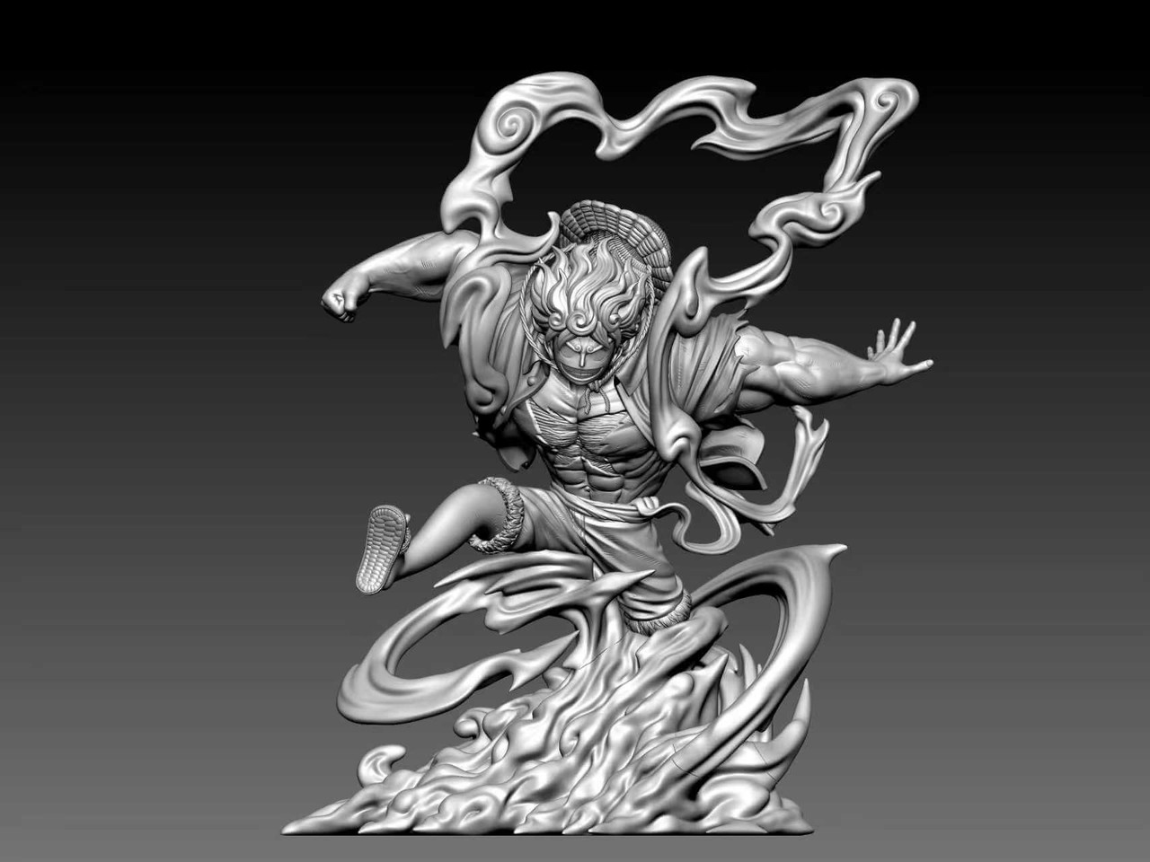 Ghost Studio - Nika Luffy One Piece