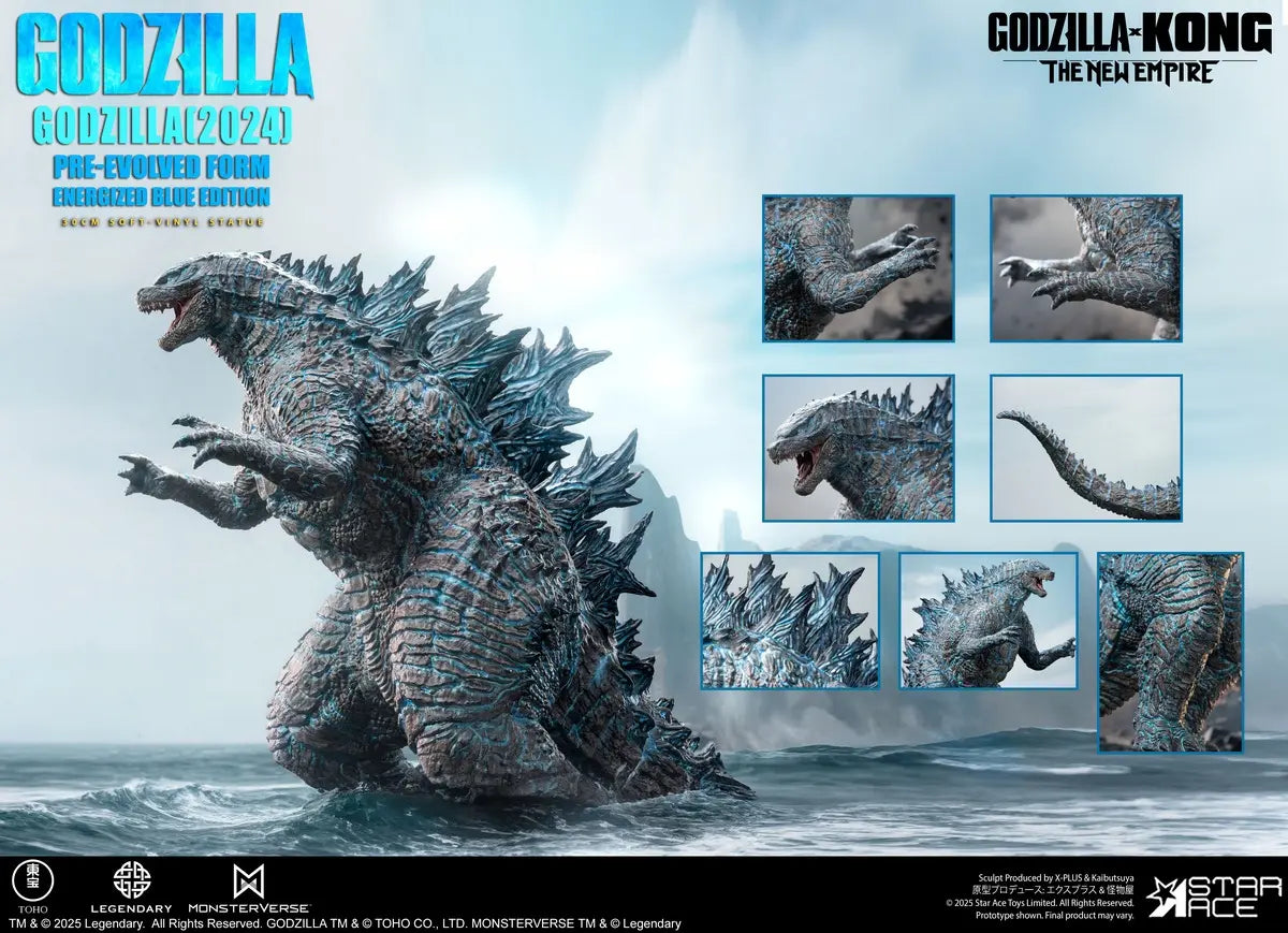 Star Ace Toys - Godzilla 2024 Pre-Evolved Form Energized Blue Edition SA6068 (Licensed)