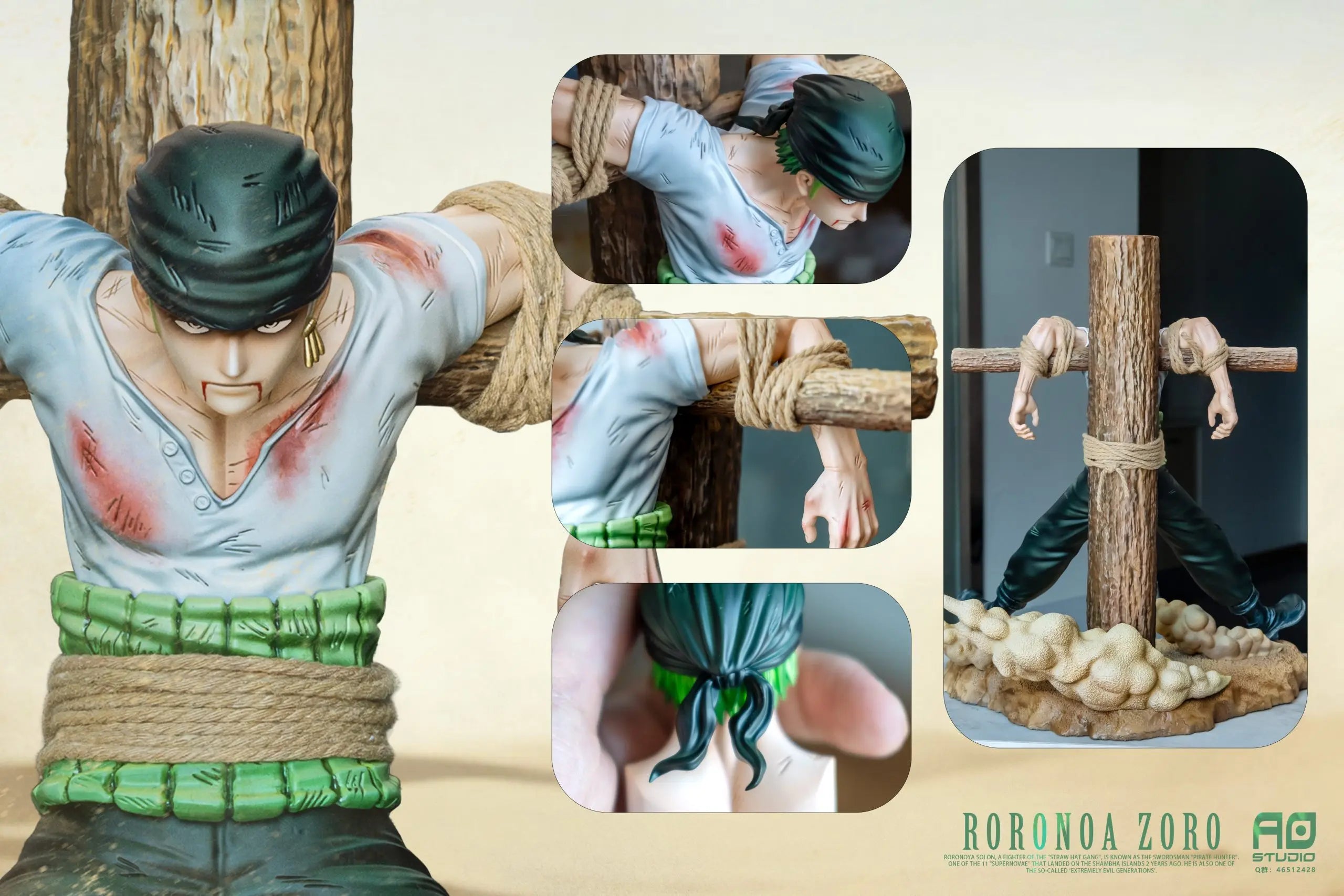 AO Studio - One Piece Pirate Series RORONOA ZORO
