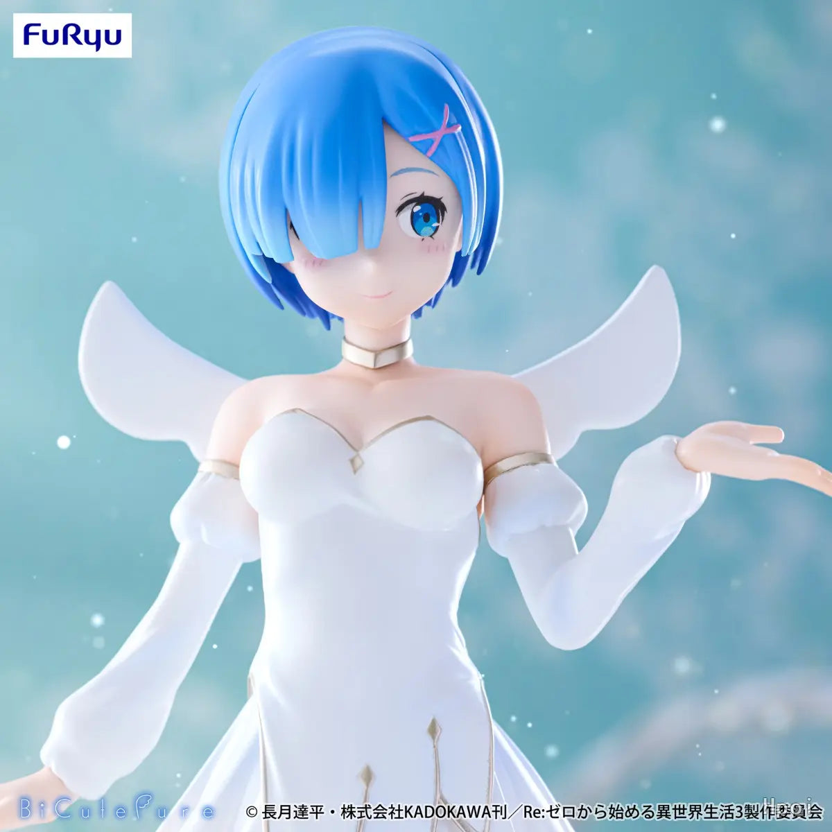 FURYU - Re:ZERO -Starting Life in Another World- BiCute Pure Figure Rem Little Wings (Licensed)