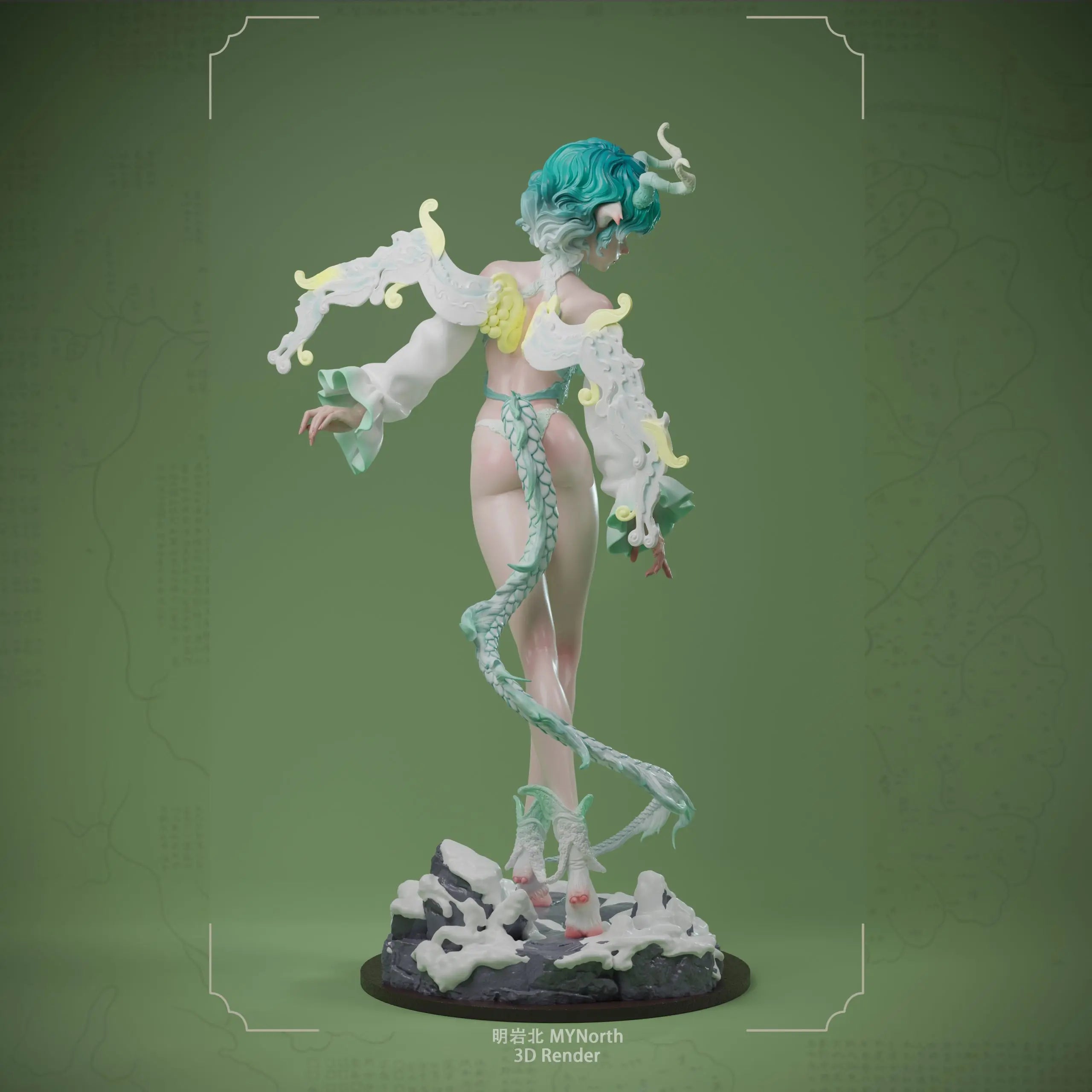 ZN Studio - Original Shanhai Bai Ze White Model Kit