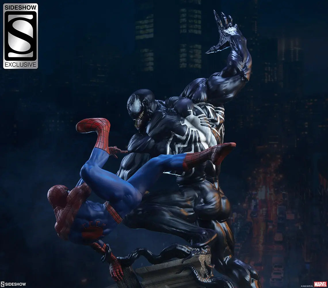 Sideshow Collectibles - Spider Man vs Venom Maquette 200561 (Licensed)