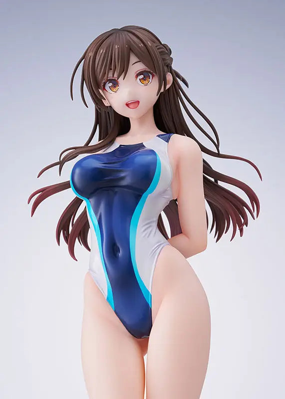 AMAKUNI - Rent-A-Girlfriend Chizuru Mizuhara Competition Swimsuit Ver. 1/7 Complete Figure (Licensed)