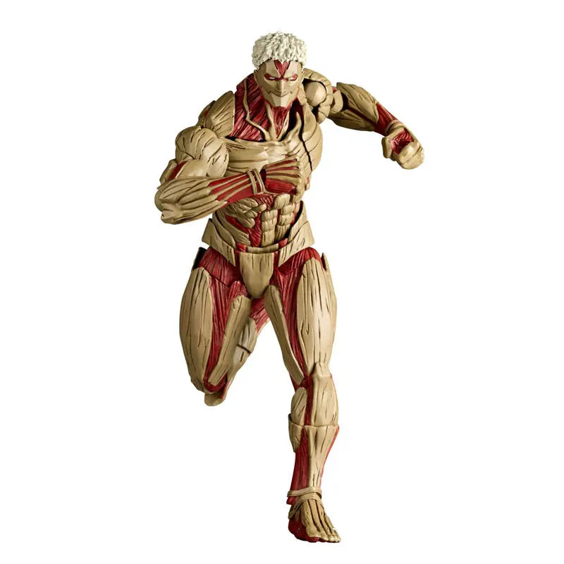Kaiyodo - Revoltech Amazing Yamaguchi Attack on Titan Armored Titan & Female Titan (Licensed)