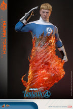 HOTTOYS - The Fantastic Four: First Steps 1/6 Scale Human Torch Collectible Figure (Licensed)