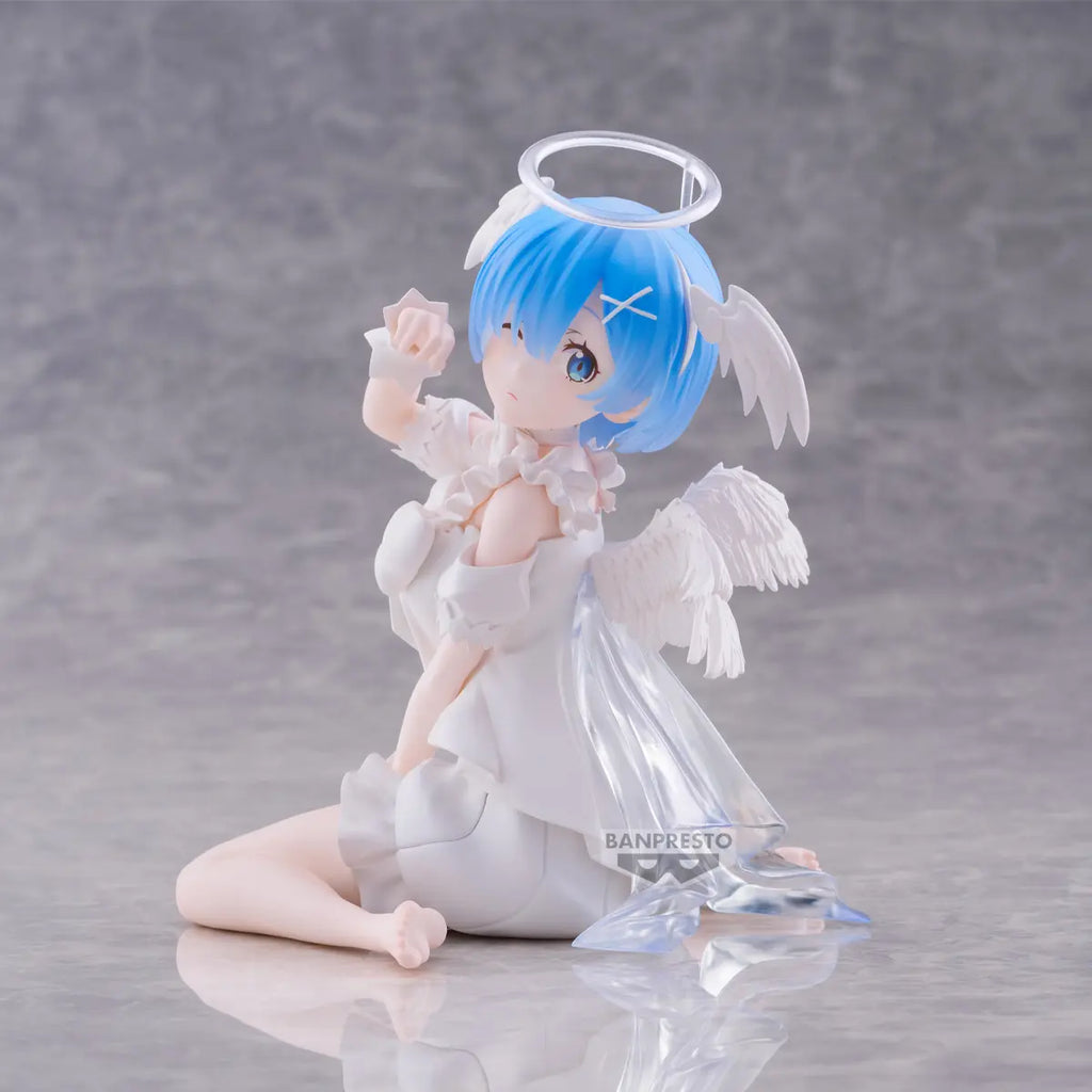 BANPRESTO - Re:ZERO - Starting Life in Another World Relax time REM Sweet Angel ver. (Licensed)