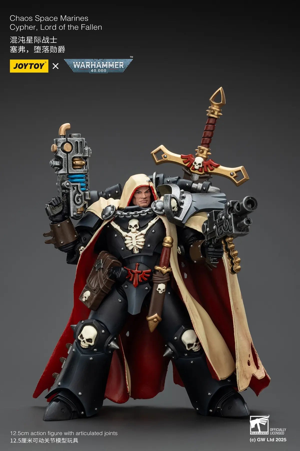 JOYTOY - Chaos Space Marines Cypher, Lord of the Fallen JT01826 (Licensed)