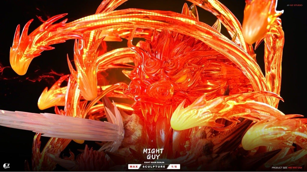 GZ Studio - Azure Beast Eight Gates's Might Guy Naruto