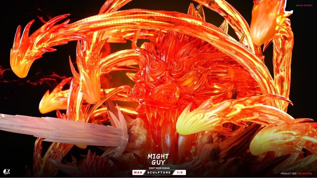 GZ Studio - Azure Beast Eight Gates's Might Guy Naruto
