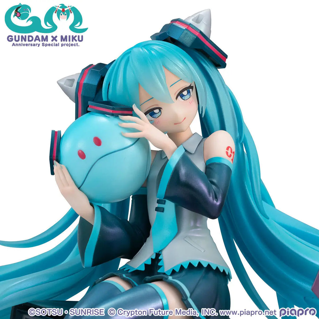 MegaHouse - Kidou Senshi Gundam 00 Haro Gundam x Miku Anniversary Special Project Lucrea 17 Figure (Licensed)