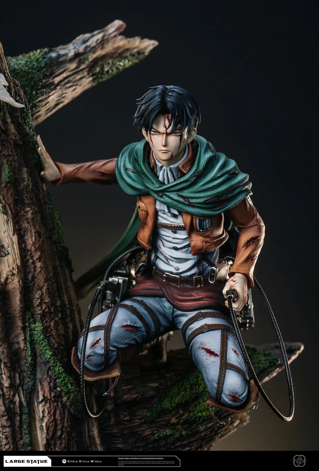 Hertz Studio - Attack On Titan The Sharpest Sword Levi & Erwin