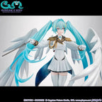 Megahouse - Lucrea Mobile Suit Gundam 45th Anniversary x Hatsune Miku Hatsune Miku x Wing Gundam Zero EW Complete Figure (Licensed)