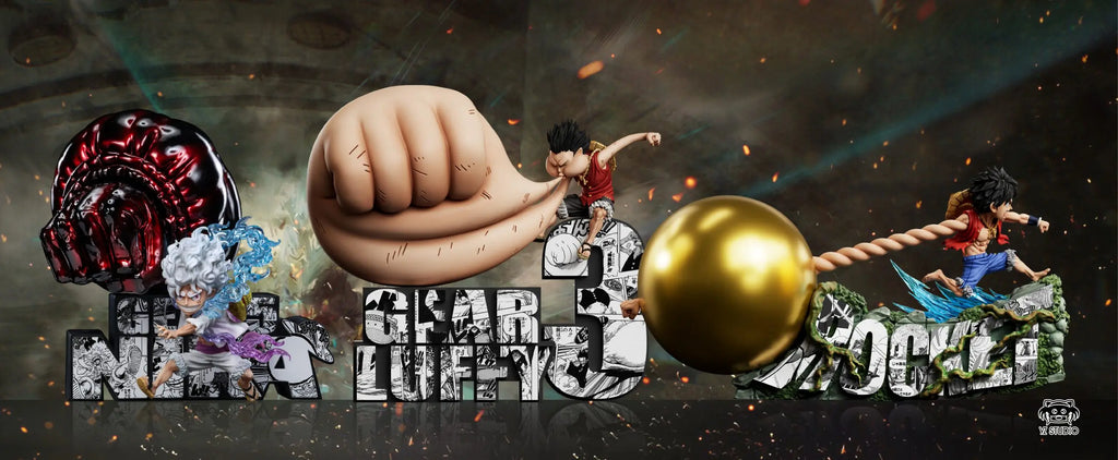 Yz Studio - One Piece Skypiea Arc 047 Golden Spinning Bomb Luffy