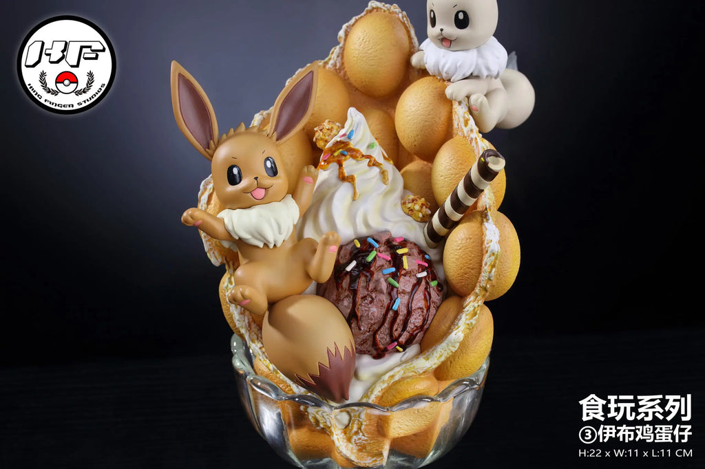 Golden Finger Studio - Eevee Egg Waffle Pokémon