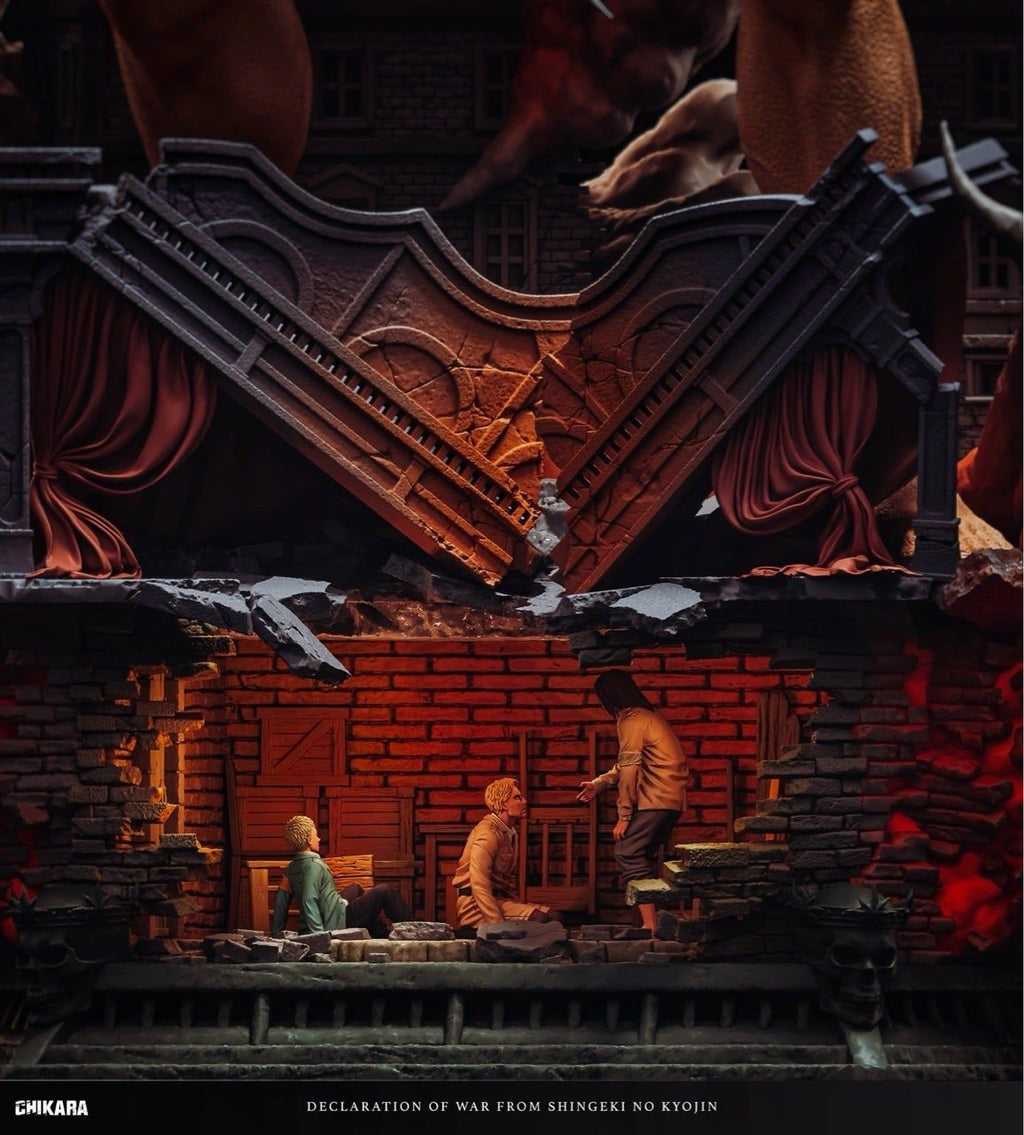 Eren Declaration of War - Attack on Titan - Chikara Studio