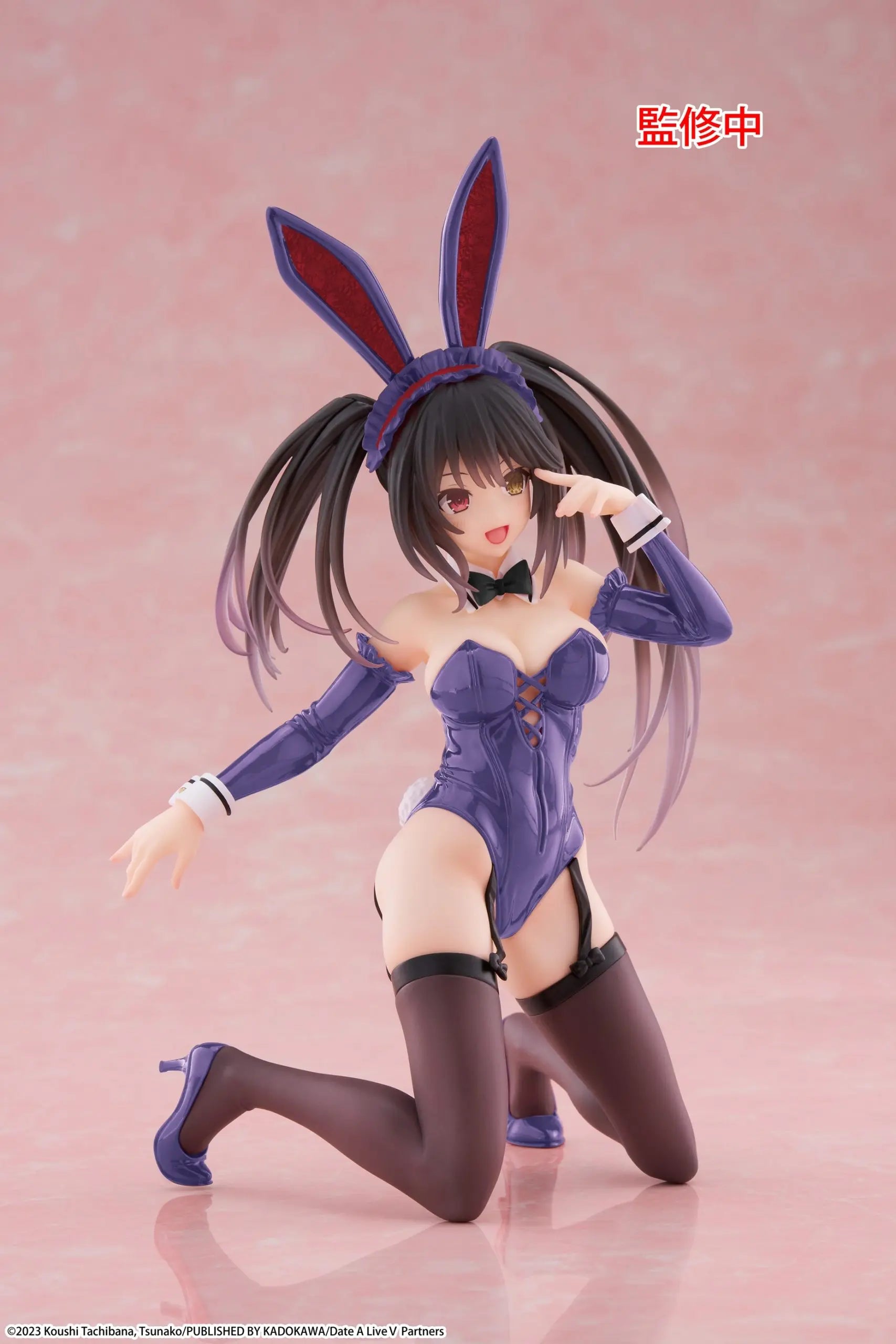 Taito - Date A Live V Desktop Cute Figure Kurumi Tokisaki (Bunny Ver.) Renewal (Licensed)