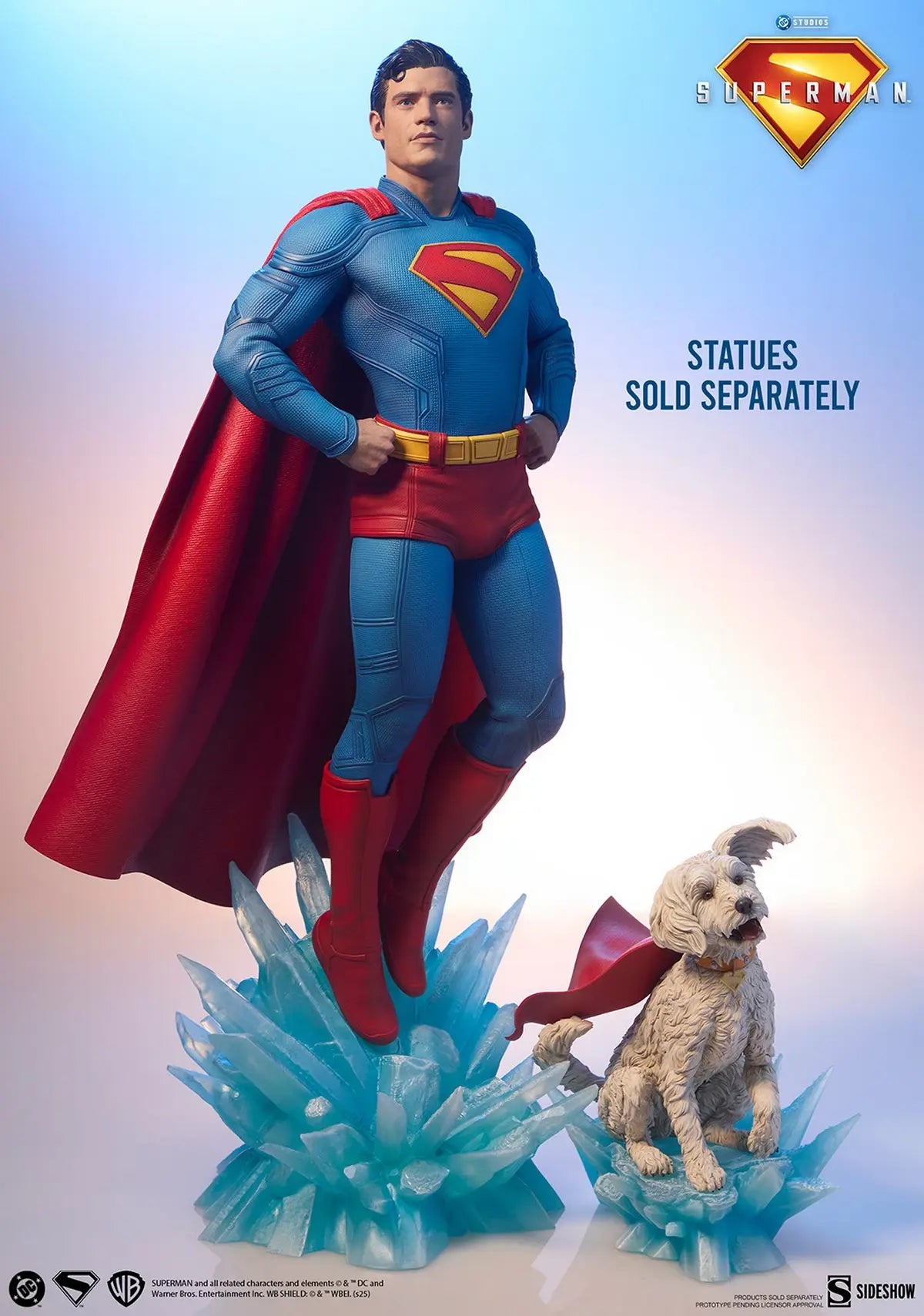 Sideshow Collectibles - Collectibles DC Comics Superman & Krypto 300982 300997 (Licensed)