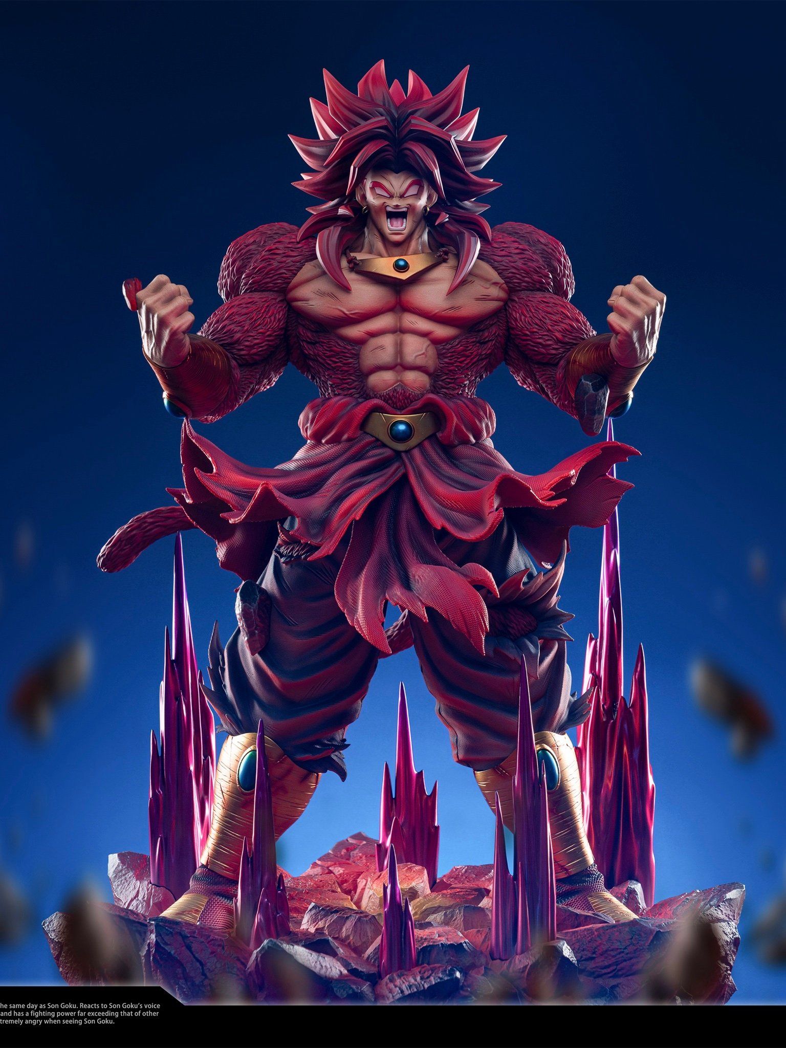 DARK EYES Studio - Dragon Ball Super Saiyan 4 Broly