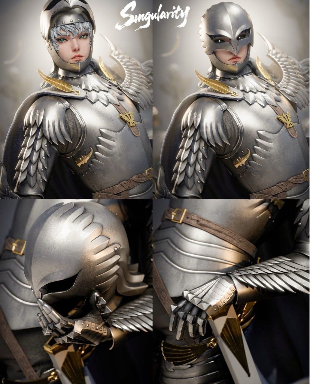Griffith Berserk figura resina