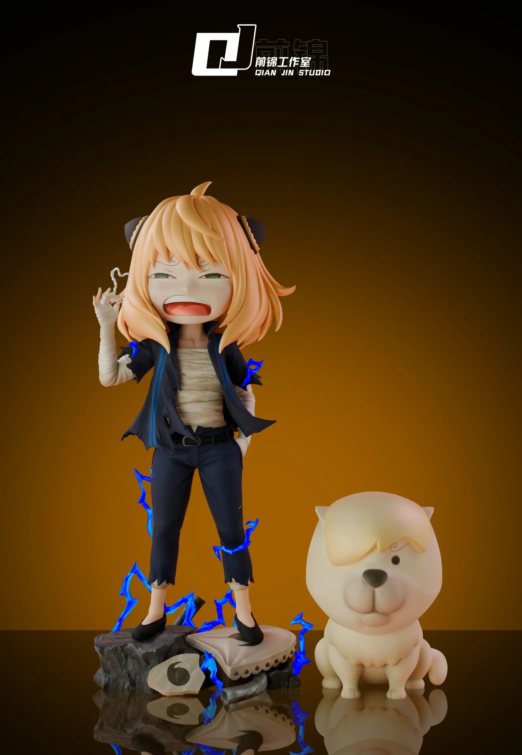 Qian Jin Studio - Spy x Family Anya Cosplaying as Sanji