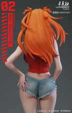 THE SUMMER PLANTS Studio - Neon Genesis Evangelion Summer Girlfriend Series Campus Belle Asuka