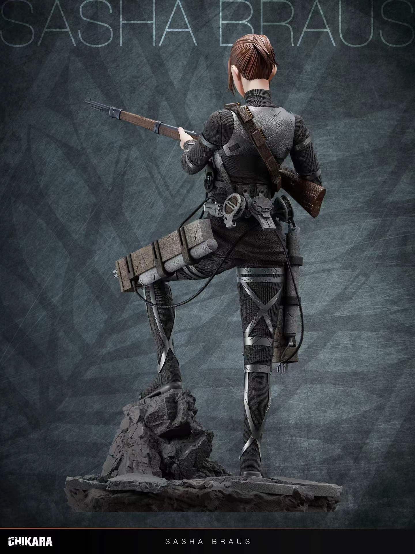 CHIKARA Studio Sasha Braus Attack On Titan