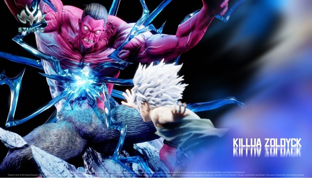 MY Studio - Battle Series 01 Killua vs. Menthuthuyoupi Hunter x Hunter