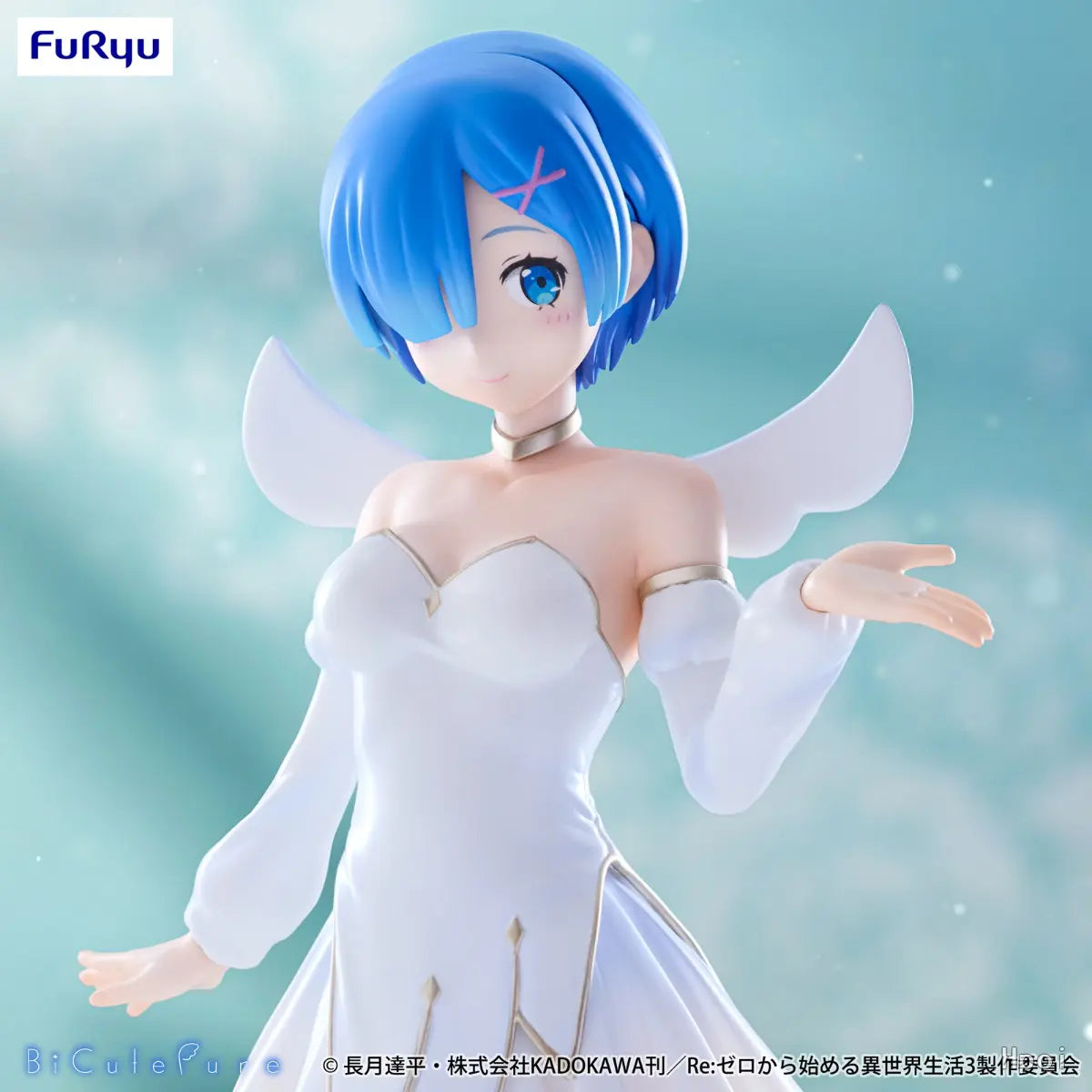 FURYU - Re:ZERO -Starting Life in Another World- BiCute Pure Figure Rem Little Wings (Licensed)