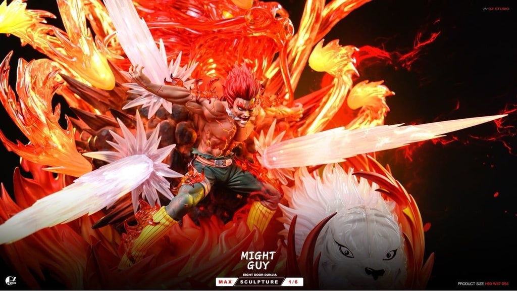 GZ Studio - Azure Beast Eight Gates's Might Guy Naruto