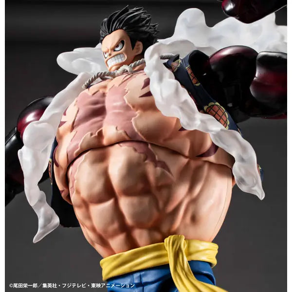 MegaHouse - Variable Action Heroes ONE PIECE Monkey D. Luffy Gear 4 Boundman Action Figure (Licensed)