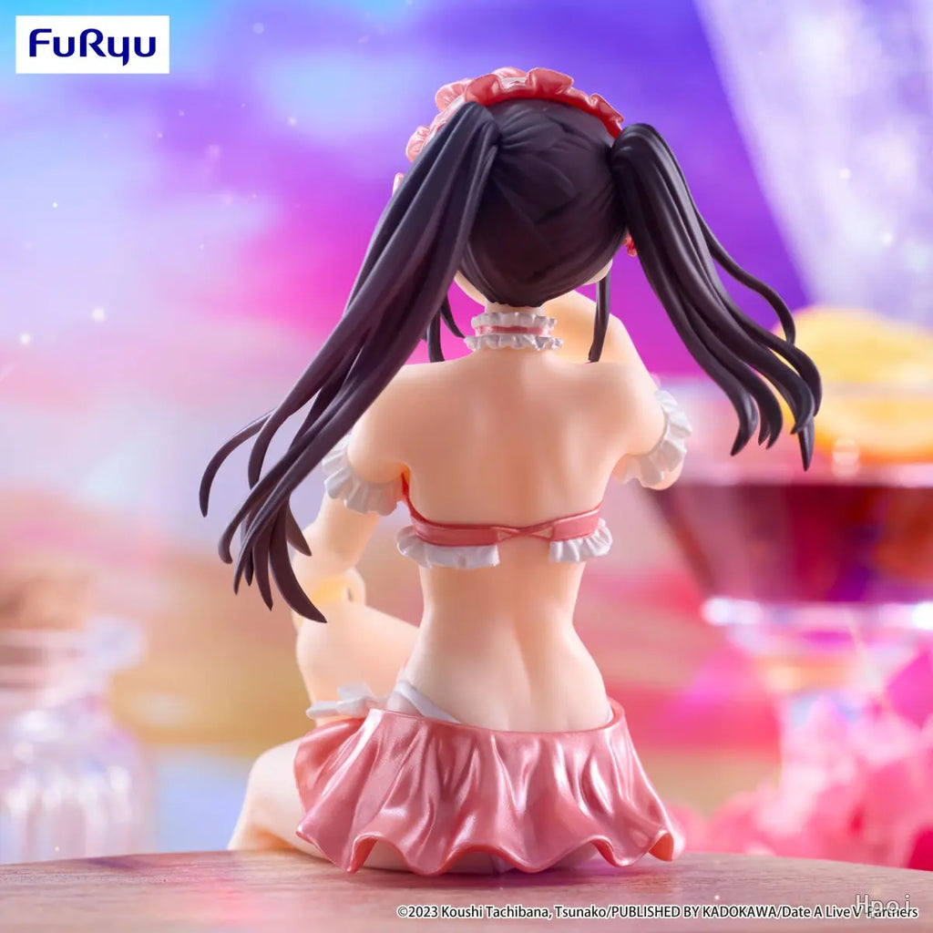 FURYU - Date A Live V - Tokisaki Kurumi Noodle Stopper Figure Mizugi, Pastel Red ver. (Licensed)