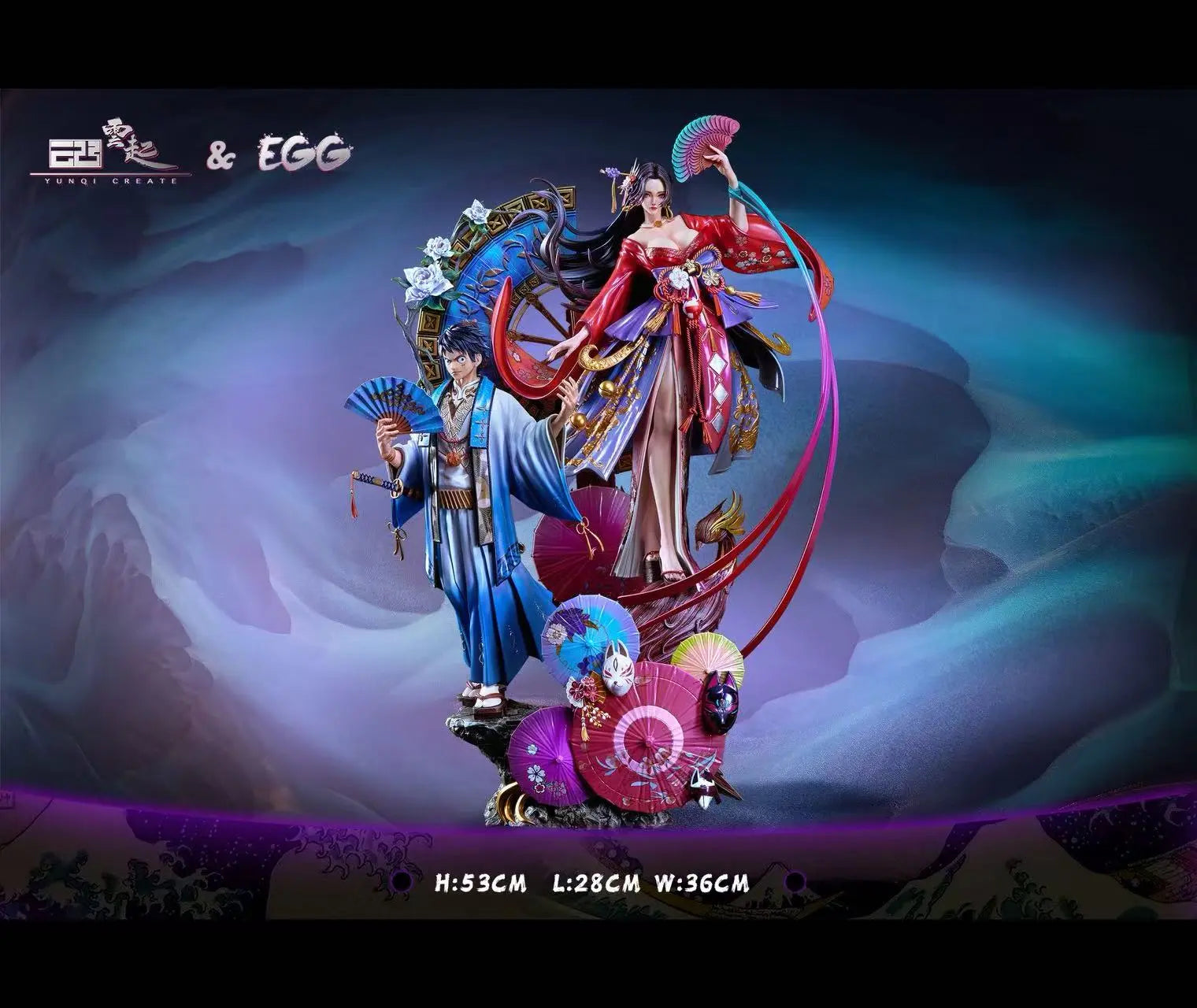 YunQi Studio & EGG Studio - One Piece Hancock & Luffy