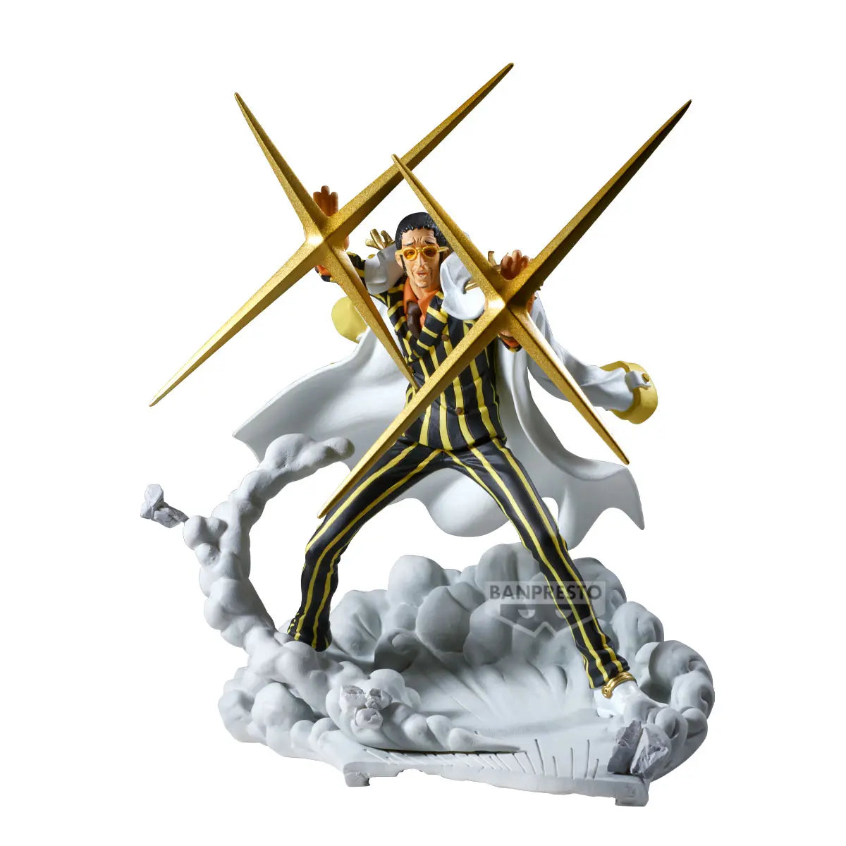 BANPRESTO - ONE PIECE SENKOZEKKEI MONKEY D LUFFY GEAR4 & BORSALINO (Licensed)