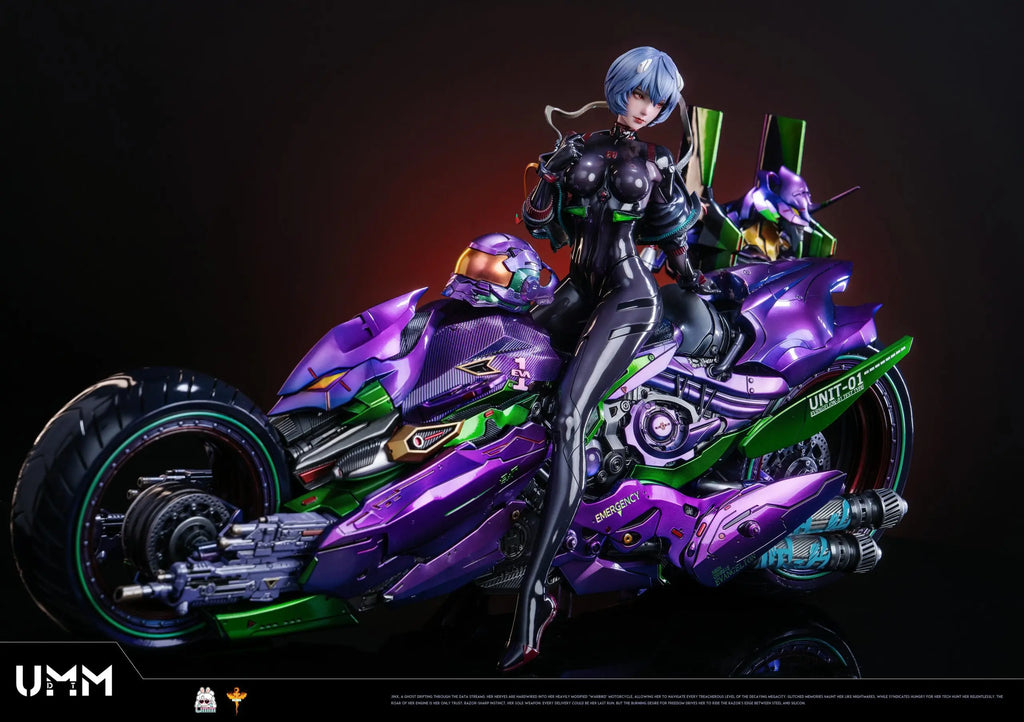 DT Studio - Neon Genesis Evangelion Ayanami Rei sci-fi motorcycle