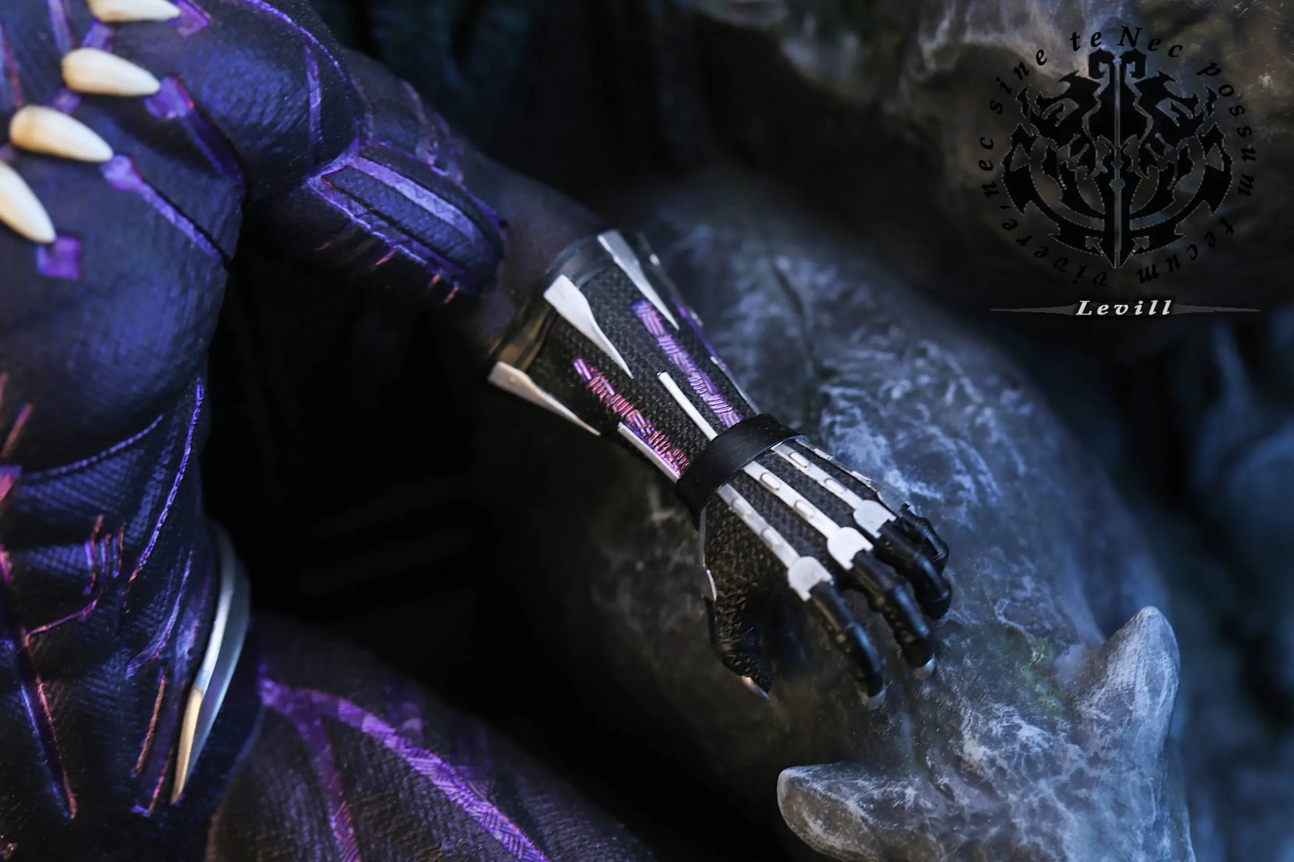 Levill studio - Black Panther on Throne