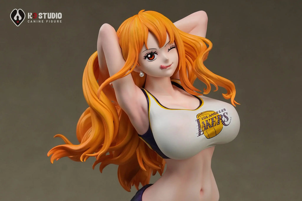 K9 Studio - One Piece Straw Hat Basketball Team 1/6 Nami Full-Body Statue