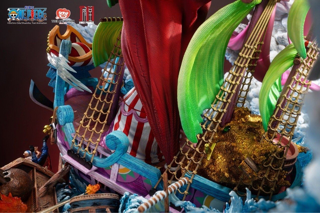 JIMEI PALACE Studio - ONE PIECE New Yonko BUGGY Limited Edition Statue (Licensed)