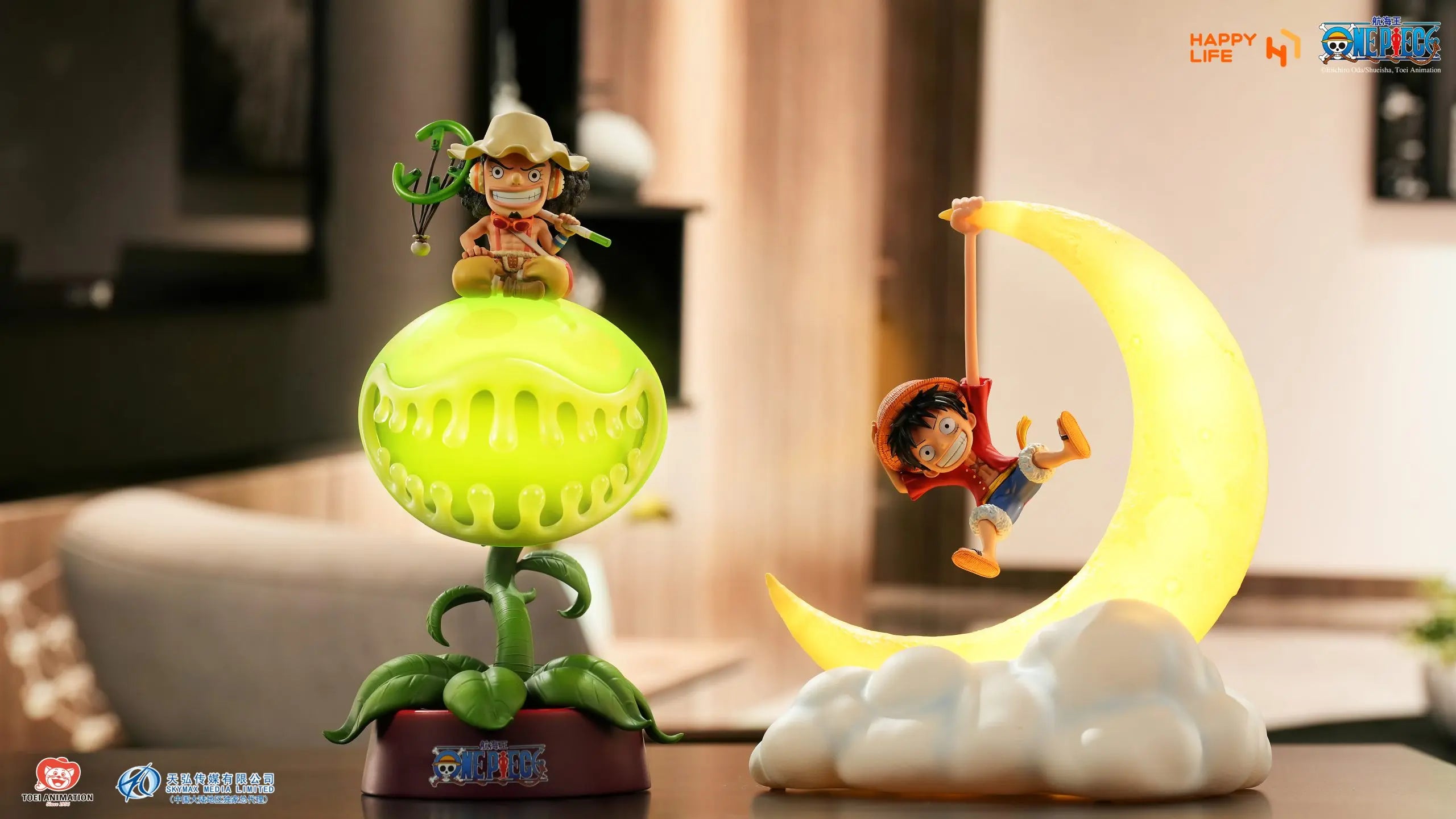 HAPPY LIFE Studio - Pinchable Usopp Touch Night Light (Licensed)