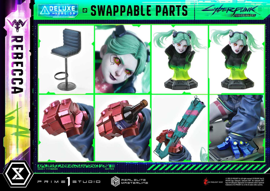 Prime 1 Studio - Real Elite Masterline Cyberpunk: Edgerunners Rebecca REMCP-03 REMCP-03DX REMCP-03DXS (Licensed)