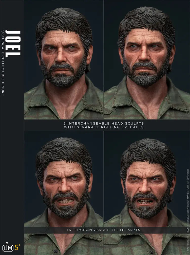 LIMTOYS Studio - The Last of Us 1/6 LIM013 Joel & Ellie & Clicker Figure Set