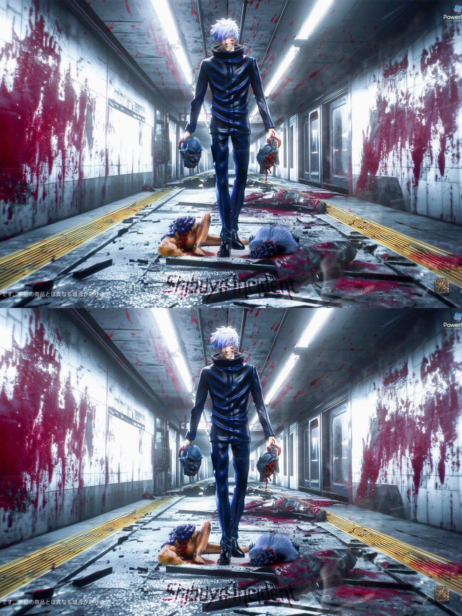 Real Creation Studio & PowerClub Studio - Jujutsu Kaisen Satoru Gojo Full Power 16 Museum Pose Statue