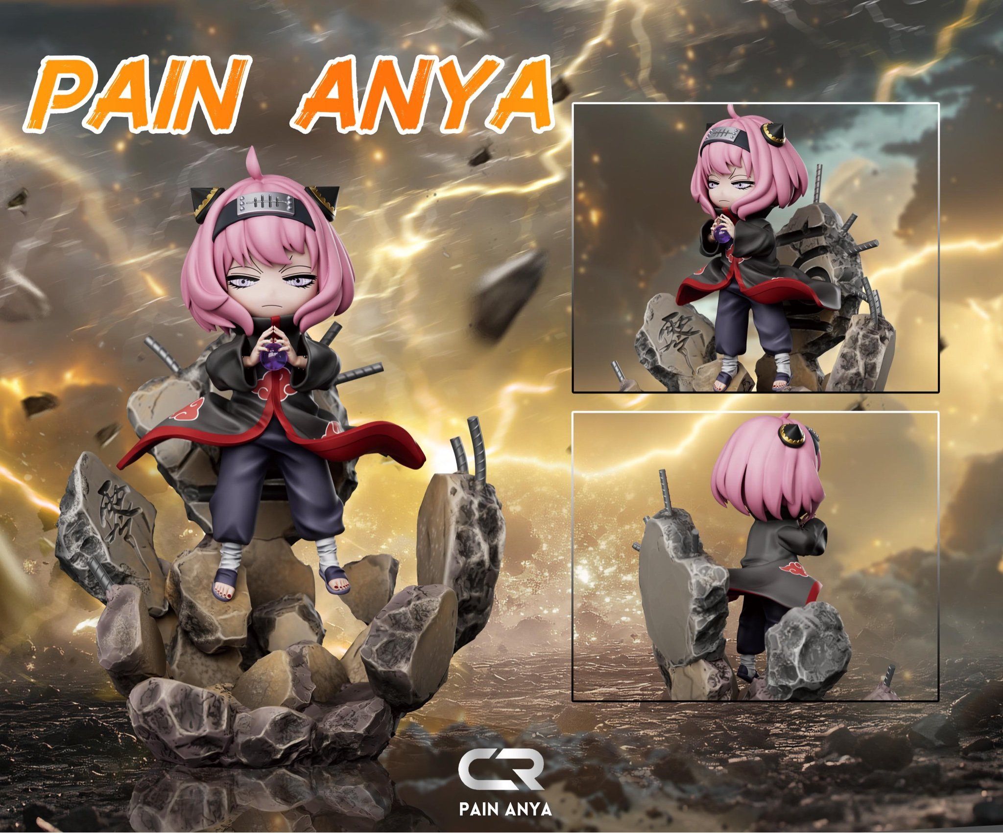 CR Studio - Spy x Family Anya Forger Cosplay as Pain 2.0