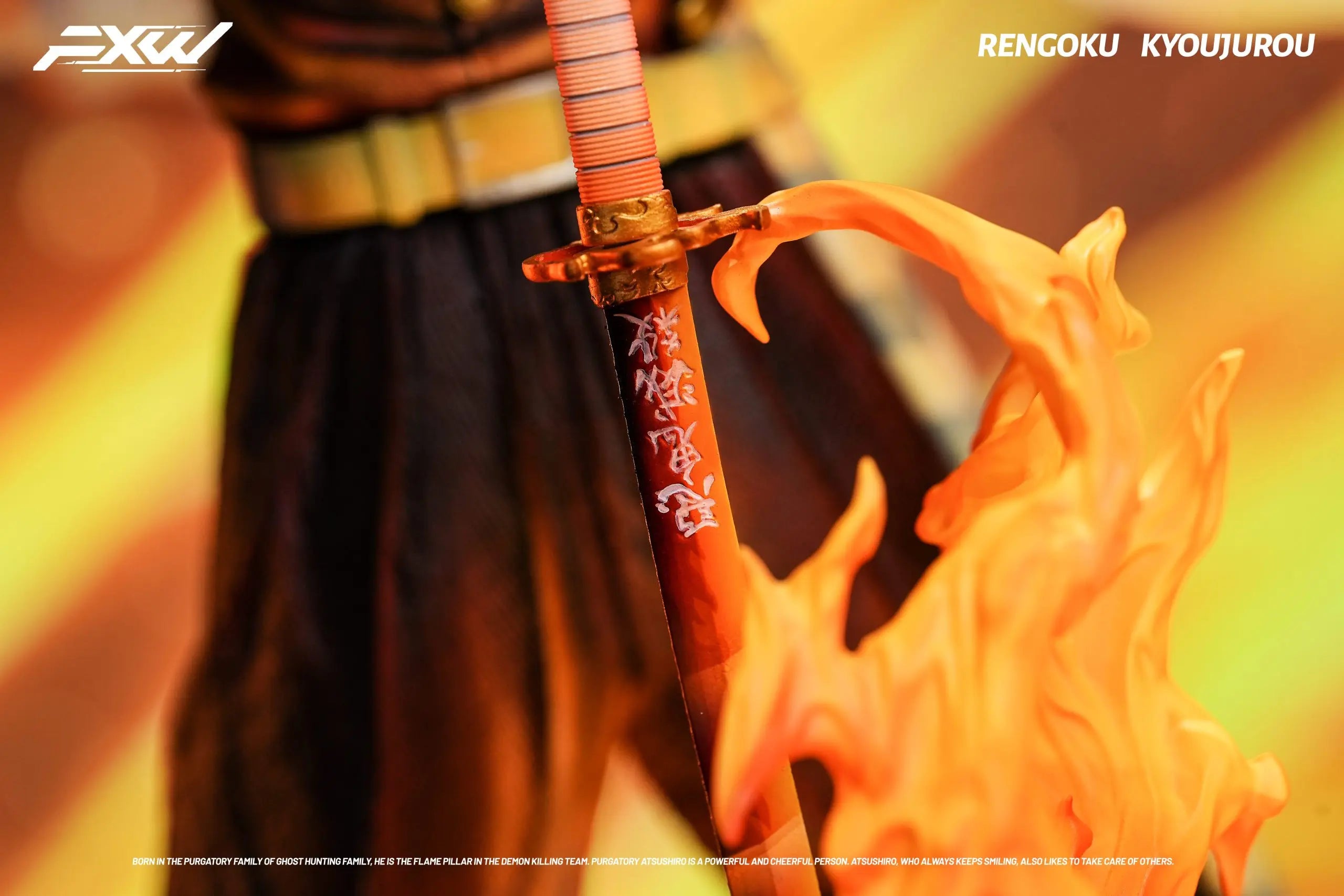 FXW Studio - Demon Slayer Nine Hashira Series Flame Hashira Rengoku Kyojuro