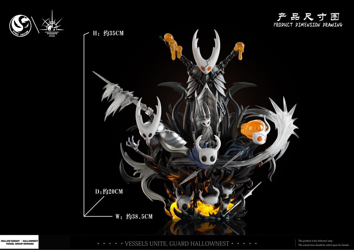 Stone Custom x Radiance Studio - Hallownest Vessel Group Hollow Knight