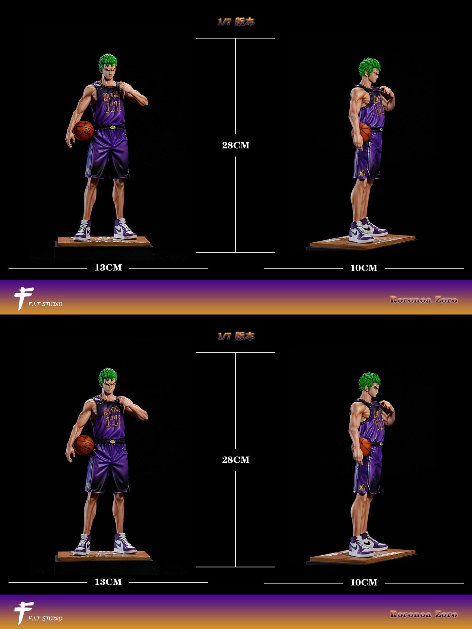 F.I.T Studio - One Piece NBA All Star Series Roronoa Zoro