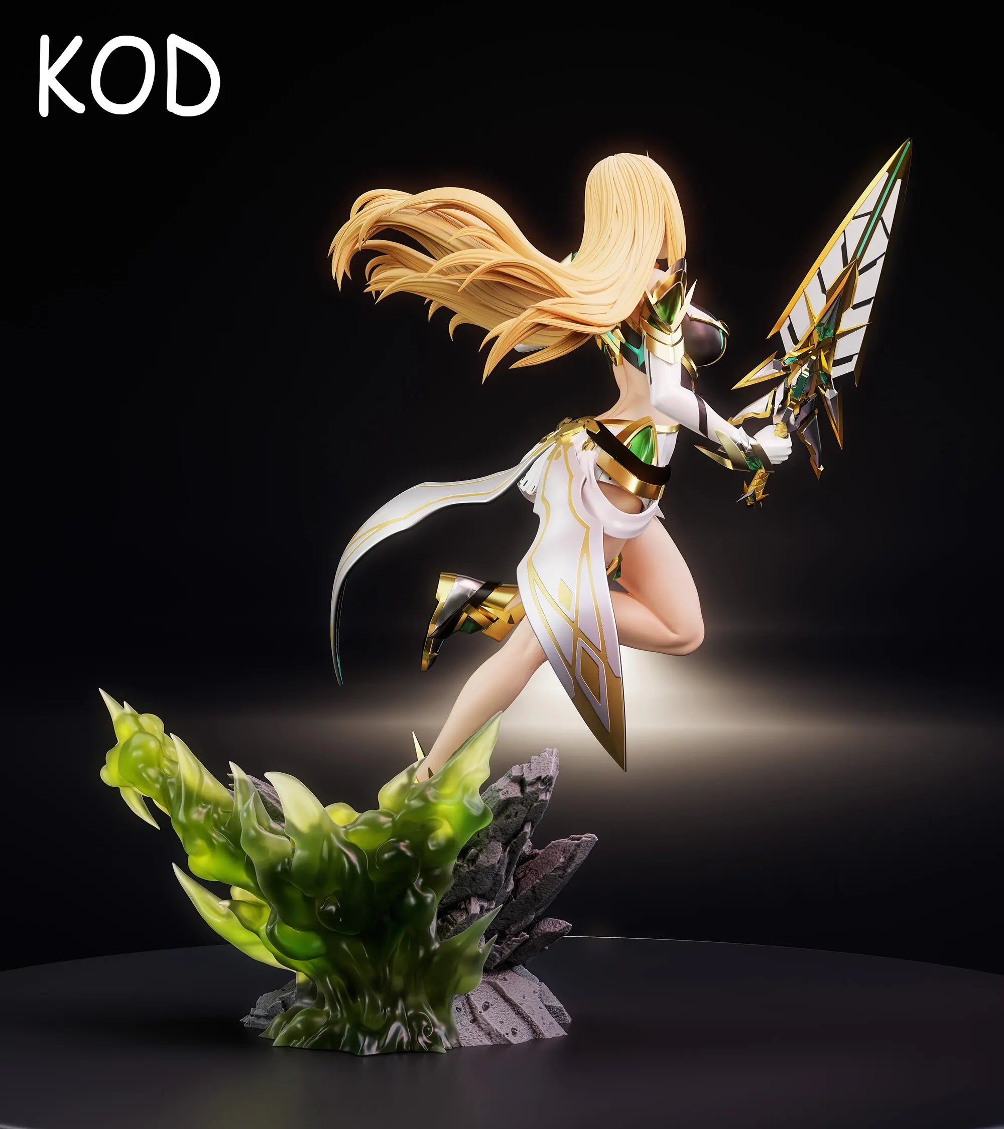 Kod Studio - Xenoblade Chronicles #2 Mythra Light Mech Statue