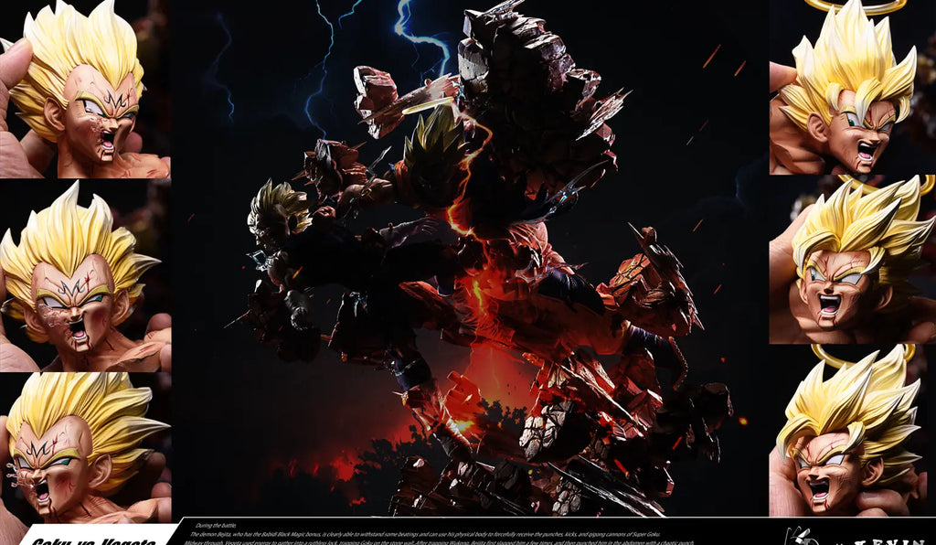 Grand Design Studio - Goku vs Vegeta Dragon Ball